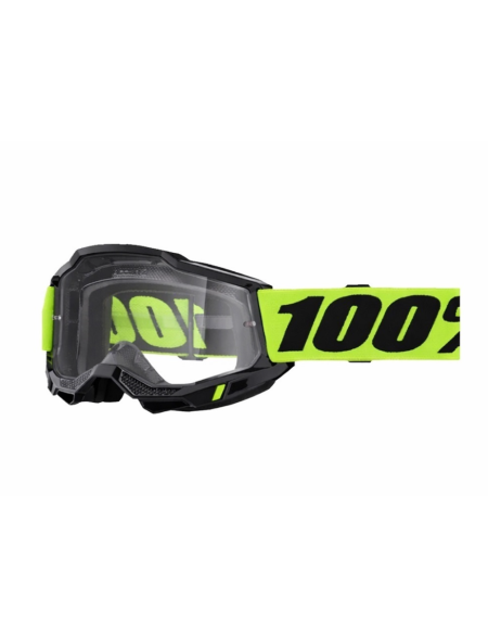 MASCHERA 100% ACCURI 2 OTG BLACK YELLOW
