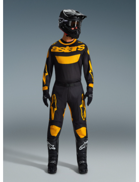 COMPLETO ALPINESTARS RACER RIWAY YELLOW BLACK