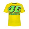 T-SHIRT VR46 YAMAHA BLU