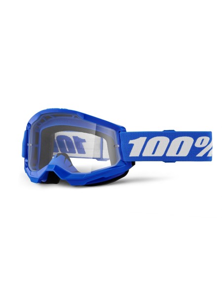 MASCHERA 100% STRATA 2 BIMBO BLU LENTE TRASPARENTE
