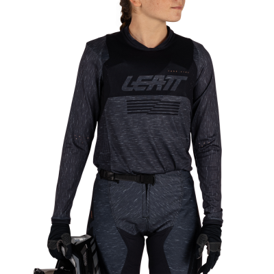 COMPLETO BIMBO LEATT 4.5 STEALTH BLACK GREY