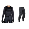 COMPLETO BIMBO LEATT 4.5 STEALTH BLACK GREY