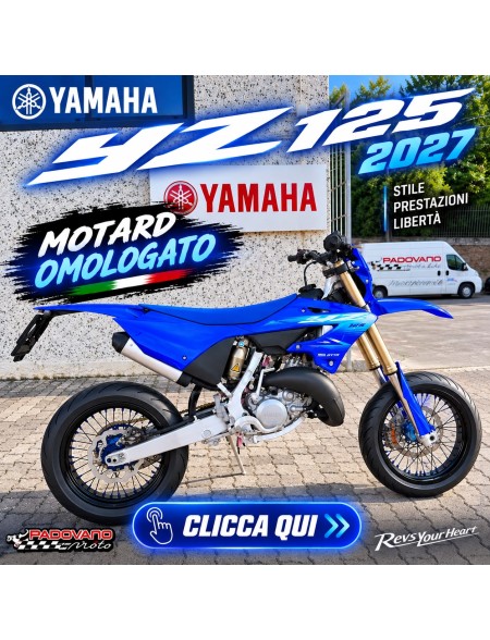 YAMAHA YZ 125 - 2027 MOTARD OMOLOGATA