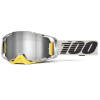 MASCHERA 100% ARMEGA VIGGO - MIRROR SILVER FLASH LENS