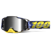 MASCHERA 100% ARMEGA FURIOUS - MIRROR SILVER LENS