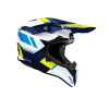 CASCO AIROH WRAAAP VISION BLUE YELLOW