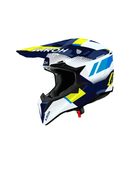 CASCO AIROH WRAAAP VISION BLUE YELLOW