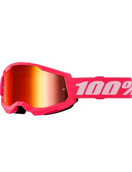 MASCHERA 100% STRATA 2 PINK LENTE A SPECCHIO