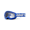 MASCHERA 100% STRATA 2 BLU LENTE TRASPARENTE