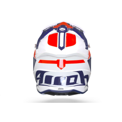 CASCO AIROH STRYCKER AXE BLUE RED