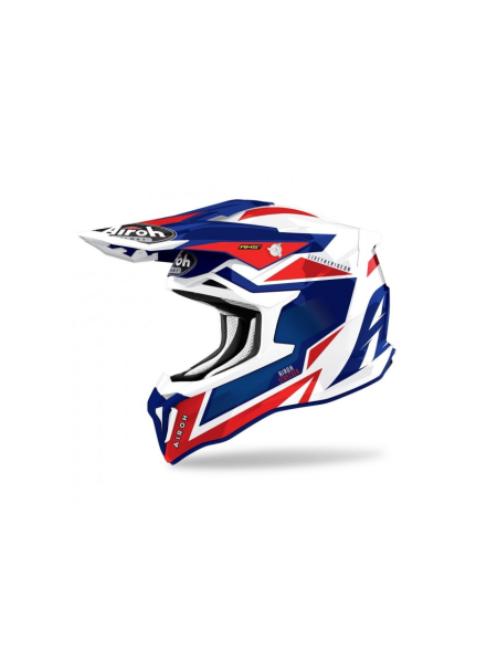 CASCO AIROH STRYCKER AXE BLUE RED
