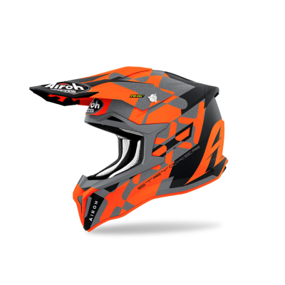 CASCO AIROH STRYCKER ORANGE...