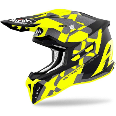 CASCO AIROH STRYCKER YELLOW...