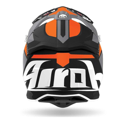 CASCO AIROH STRYCKER ORANGE BLACK