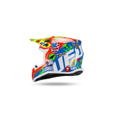 CASCO BIMBO COREY UFO GIALLO ROSSO BLU