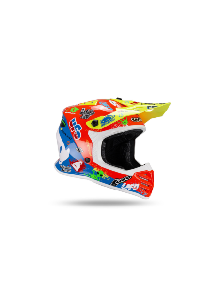 CASCO BIMBO COREY UFO GIALLO ROSSO BLU