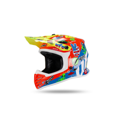 CASCO BIMBO COREY UFO GIALLO ROSSO BLU