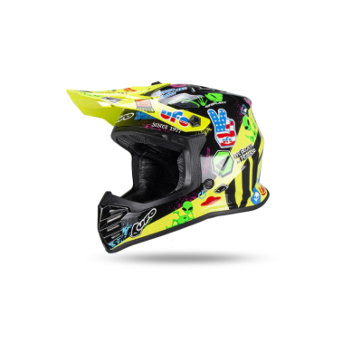 CASCO BIMBO COREY UFO GIALLO NERO