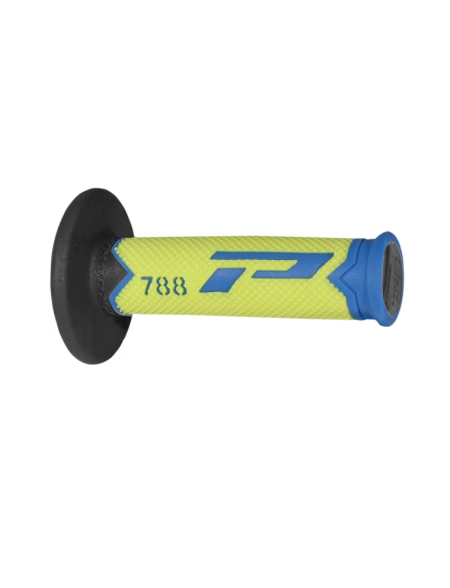 MANOPOLE PROGRIP A TRIPLA DENSITA' GIALLO BLU NERO