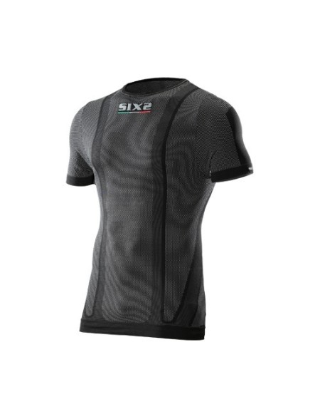 GIROCOLLO MANICHE CORTE BLACK CARBON