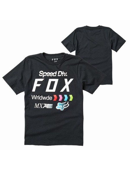 T-SHIRT BIMBO FOX MX18 DRAFTR BLACK