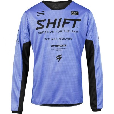 MAGLIA SHIFT WHITE LABEL PURPLE