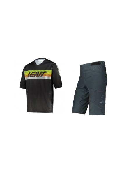 COMPLETO FOX MTB MAGLIA + SALOPETTE ASCENT PRO