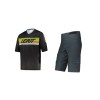 COMPLETO FOX MTB MAGLIA + SALOPETTE ASCENT PRO