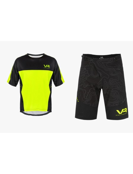 COMPLETO FOX MTB MAGLIA + SALOPETTE ASCENT PRO