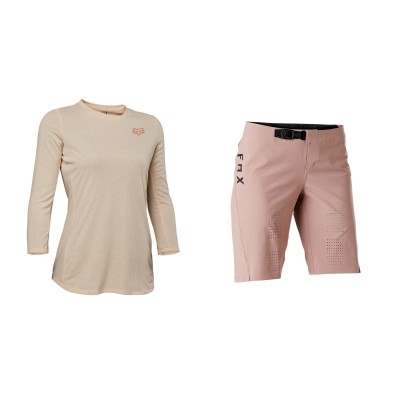 COMPLETO FOX MTB MAGLIA + SALOPETTE ASCENT PRO