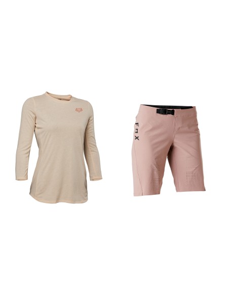 COMPLETO FOX MTB MAGLIA + SALOPETTE ASCENT PRO
