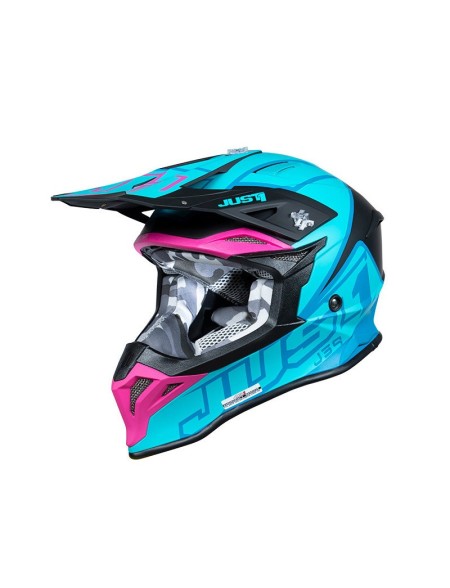 CASCO JUST1 J38 BLADE BLUE/YELLOW FLUO/BLACK 2019