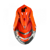 CASCO JUST1 J39 KINETIC CAMO GREY RED FLUO ORANGE