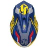 CASCO JUST1 J39 BLACK MATT BLUE/YELLOW