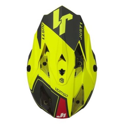 CASCO BIMBO JUST1 J32 VERTIGO VERTIGO GREY RED FLUO YELLOW
