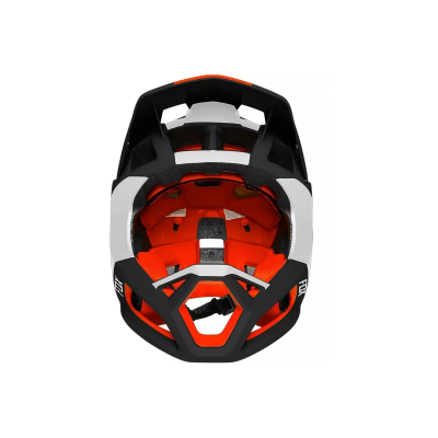 CASCO FOX RACING MTB PROFRAME BLOCKED MIPS BLACK ORANGE