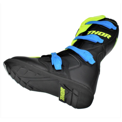STIVALI BIMBO THOR BLITZ BLACK GREEN BLUE