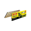 CATENA DID PASSO 520 CROSS ECONOMICA SENZA O-RING 120 MAGLIE - ORO