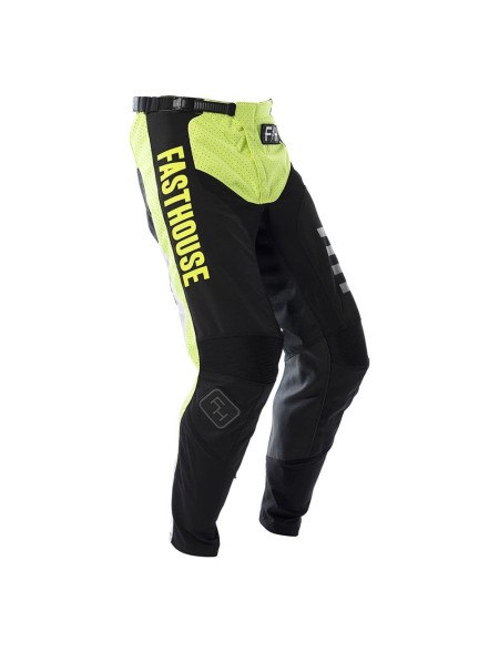 PANTALONI FASTHOUSE SPEED STYLE BLACK YELLOW FLUO