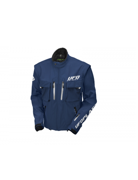 GIACCA UFO ENDURO TAIGA CON PROTEZIONI BLU