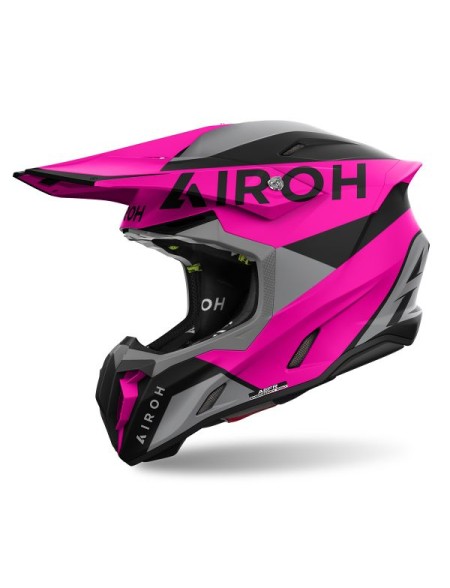 CASCO AIROH TWIST 3 KING PINK MATT