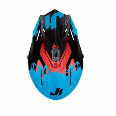 CASCO JUST1 J38 MASK RED BLUE