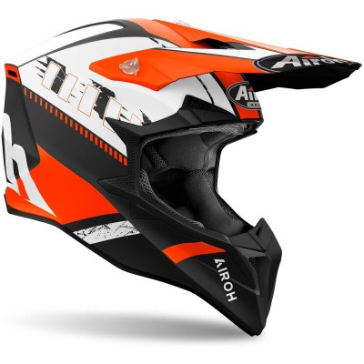 CASCO AIROH WRAAAP FEEL ORANGE MATT