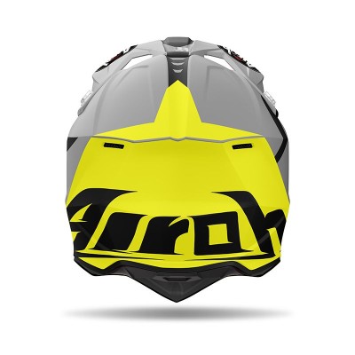 CASCO AIROH WRAAAP RELOADED YELLOW FLUO MATT