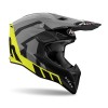 CASCO AIROH WRAAAP RELOADED YELLOW FLUO MATT