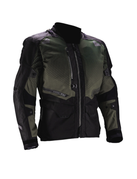 GIACCA LEATT CON PROTEZIONI 5.5 FLOWTOUR GREEN BLACK