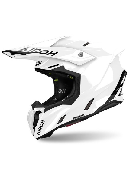CASCO AIROH TWIST 3 WHITE GLOSS