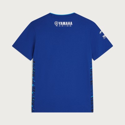 T-SHIRT PADDOCK BLU UOMO UFFICIALE YAMAHA