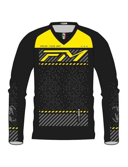 MAGLIA FM RACING X30 POWER YELLOW BLACK
