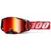 MASCHERA 100% ARMEGA MIRROR RED LENS